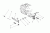 Toro 38181 - CCR 2000 Snowthrower, 1993 (3900001-3999999) Ersatzteile GOVERNOR ASSEMBLY (ENGINE MODEL NO. 47PM1-4)
