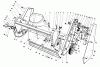 Toro 38181 - CCR 2000 Snowthrower, 1993 (3900001-3999999) Ersatzteile HOUSING ASSEMBLY