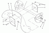 Toro 38181 - CCR 2000 Snowthrower, 1993 (3900001-3999999) Ersatzteile ROTOR ASSEMBLY