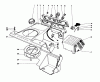 Toro 38180 - CCR 2000 Snowthrower, 1994 (4900001-4999999) Ersatzteile CONTROL PANEL & SHROUDING ASSEMBLY