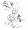Toro 38180 - CCR 2000 Snowthrower, 1994 (4900001-4999999) Ersatzteile DISCHARGE CHUTE ASSEMBLY