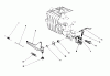Toro 38180 - CCR 2000 Snowthrower, 1994 (4900001-4999999) Ersatzteile GOVERNOR ASSEMBLY MODEL NO. 47PP3-4