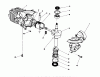 Toro 38180 - CCR 2000 Snowthrower, 1994 (4900001-4999999) Ersatzteile SHORT BLOCK ASSEMBLY MODEL NO. 47PP3-4