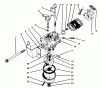 Toro 38181 - CCR 2000 Snowthrower, 1996 (6900001-6999999) Ersatzteile CARBURETOR ASSEMBLY MODEL NO. 47PS5-4