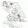 Toro 38181 - CCR 2000 Snowthrower, 1996 (6900001-6999999) Ersatzteile DISCHARGE CHUTE ASSEMBLY