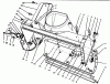 Toro 38181 - CCR 2000 Snowthrower, 1996 (6900001-6999999) Ersatzteile HOUSING ASSEMBLY