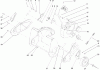 Toro 38182 - Powerlite Snowthrower, 2004 (240000001-240999999) Ersatzteile ENGINE, SIDE PLATE AND WHEEL ASSEMBLY