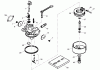 Toro 38182 - Powerlite Snowthrower, 2008 (280000001-280999999) Ersatzteile CARBURETOR ASSEMBLY NO. 640086A TECUMSEH TH098SA-1723F