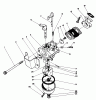 Toro 38185 - CCR 2000 Snowthrower, 1987 (7000001-7999999) Ersatzteile CARBURETOR ASSEMBLY