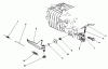 Toro 38185 - CCR 2000 Snowthrower, 1987 (7000001-7999999) Ersatzteile GOVERNOR ASSEMBLY
