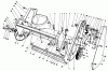 Toro 38185 - CCR 2000 Snowthrower, 1987 (7000001-7999999) Ersatzteile HOUSING ASSEMBLY