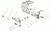 Toro 38185C - CCR 2000 Snowthrower, 1988 (8000001-8999999) Ersatzteile GOVERNOR ASSEMBLY