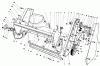 Toro 38185C - CCR 2000 Snowthrower, 1989 (9000001-9999999) Ersatzteile HOUSING ASSEMBLY