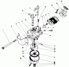 Toro 38186 - CCR 2000 Snowthrower, 1990 (0000001-0999999) Ersatzteile CARBURETOR ASSEMBLY (ENGINE MODEL NO. 47PK9)