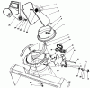 Toro 38186 - CCR 2000 Snowthrower, 1990 (0000001-0999999) Ersatzteile DISCHARGE CHUTE ASSEMBLY