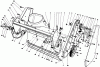 Toro 38186 - CCR 2000 Snowthrower, 1990 (0000001-0999999) Ersatzteile HOUSING ASSEMBLY