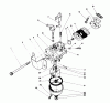 Toro 38186 - CCR 2000 Snowthrower, 1991 (1000001-1999999) Ersatzteile CARBURETOR ASSEMBLY (ENGINE MODEL NO. 47PH7-5, 47PK9-5 & 47PLO-5)