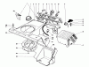 Toro 38186 - CCR 2000 Snowthrower, 1991 (1000001-1999999) Ersatzteile CONTROL PANEL & SHROUDING ASSEMBLY