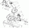 Toro 38186 - CCR 2000 Snowthrower, 1991 (1000001-1999999) Ersatzteile DISCHARGE CHUTE ASSEMBLY