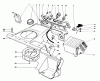 Toro 38186 - CCR 2000 Snowthrower, 1992 (2000001-2999999) Ersatzteile CONTROL PANEL & SHROUDING ASSEMBLY
