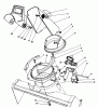 Toro 38186 - CCR 2000 Snowthrower, 1992 (2000001-2999999) Ersatzteile DISCHARGE CHUTE ASSEMBLY