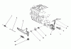 Toro 38186 - CCR 2000 Snowthrower, 1992 (2000001-2999999) Ersatzteile GOVERNOR ASSEMBLY (ENGINE MODEL NO. 47PM1-5)