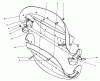 Toro 38186 - CCR 2000 Snowthrower, 1992 (2000001-2999999) Ersatzteile ROTOR ASSEMBLY