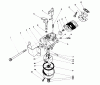 Toro 38186 - CCR 2000 Snowthrower, 1993 (3900001-3999999) Ersatzteile CARBURETOR ASSEMBLY (ENGINE MODEL NO. 47PM1-5)
