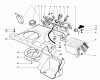 Toro 38186 - CCR 2000 Snowthrower, 1993 (3900001-3999999) Ersatzteile CONTROL PANEL & SHROUDING ASSEMBLY