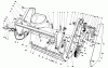 Toro 38186 - CCR 2000 Snowthrower, 1993 (3900001-3999999) Ersatzteile HOUSING ASSEMBLY
