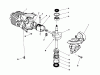 Toro 38186 - CCR 2000 Snowthrower, 1993 (3900001-3999999) Ersatzteile SHORT BLOCK ASSEMBLY (ENGINE MODEL NO. 47PM1-5)