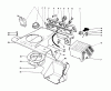Toro 38186 - CCR 2000 Snowthrower, 1994 (4900001-4999999) Ersatzteile CONTROL PANEL & SHROUDING ASSEMBLY