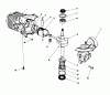 Toro 38186 - CCR 2000 Snowthrower, 1994 (4900001-4999999) Ersatzteile SHORT BLOCK ASSEMBLY (ENGINE MODEL 47PP3-5)