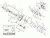 Toro 38186 - CCR 2000 Snowthrower, 1994 (4900001-4999999) Ersatzteile STARTER MOTOR & SWITCH HOUSING ASSEMBLY