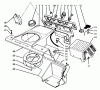 Toro 38186 - CCR 2000 Snowthrower, 1996 (6900001-6999999) Ersatzteile CONTROL PANEL & SHROUDING ASSEMBLY