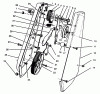 Toro 38186 - CCR 2000 Snowthrower, 1996 (6900001-6999999) Ersatzteile DRIVE ASSEMBLY