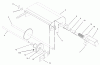 Toro 62925 - 5.5 hp Lawn Vacuum, 2001 (210000001-210999999) Ersatzteile TRACTION ASSEMBLY