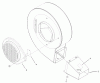 Toro 62925 - 5.5 hp Lawn Vacuum, 2003 (230000001-230999999) Ersatzteile BLOWER ASSEMBLY