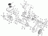 Toro 38190 - CCR 1000 Snowthrower, 1990 (0000001-0999999) Ersatzteile ENGINE ASSEMBLY (MODEL NO. 38195 ONLY)