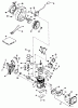 Toro 38190 - CCR 1000 Snowthrower, 1990 (0000001-0999999) Ersatzteile ENGINE TECUMSEH MODEL NO. HSK600 TYPE 1659-N (MODEL NO. 38190 ONLY)
