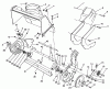 Toro 38190 - CCR 1000 Snowthrower, 1990 (0000001-0999999) Ersatzteile ROTOR HOUSING ASSEMBLY