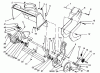 Toro 38191 - CCR 1000 Snowthrower, 1993 (3900001-3999999) Ersatzteile ROTOR HOUSING ASSEMBLY