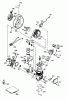 Toro 38190 - CCR 1000 Snowthrower, 1994 (49000001-49999999) Ersatzteile ENGINE TECUMSEH MODEL NO. HSK600 TYPE 1671-S (MODEL NO. 38191 ONLY)