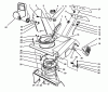 Toro 38190 - CCR 1000 Snowthrower, 1994 (49000001-49999999) Ersatzteile UPPER SHROUD ASSEMBLY