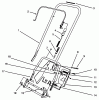 Toro 38196 - CCR 1000 Snowthrower, 1996 (6900001-6999999) Ersatzteile HANDLE ASSEMBLY