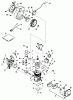 Toro 38195 - CCR 1000 Snowthrower, 1991 (1000001-1999999) Ersatzteile ENGINE TECUMSEH MODEL NO. HSK600 TYPE 1660-N