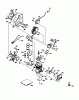 Toro 38196 - CCR 1000 Snowthrower, 1992 (2000001-2999999) Ersatzteile ENGINE TECUMSEH MODEL NO. HSK600 TYPE 1681P (MODEL NO. 38196 ONLY)