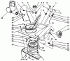 Toro 38196 - CCR 1000 Snowthrower, 1993 (3900001-3999999) Ersatzteile UPPER SHROUD ASSEMBLY