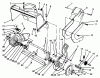 Toro 38196 - CCR 1000 Snowthrower, 1994 (4900001-4999999) Ersatzteile ROTOR HOUSING ASSEMBLY