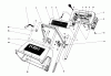 Toro 38200 (S-120) - S-120 Snowthrower, 1980 (0000001-0999999) Ersatzteile HANDLE ASSEMBLY